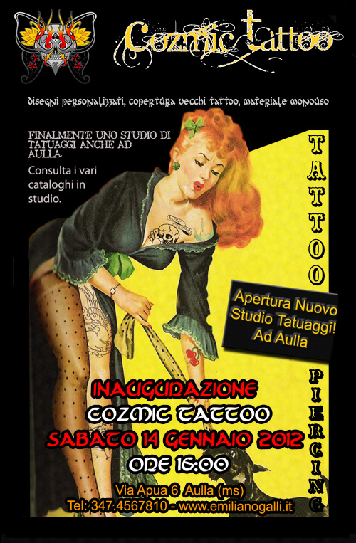 locandina inaugurazione 2012
